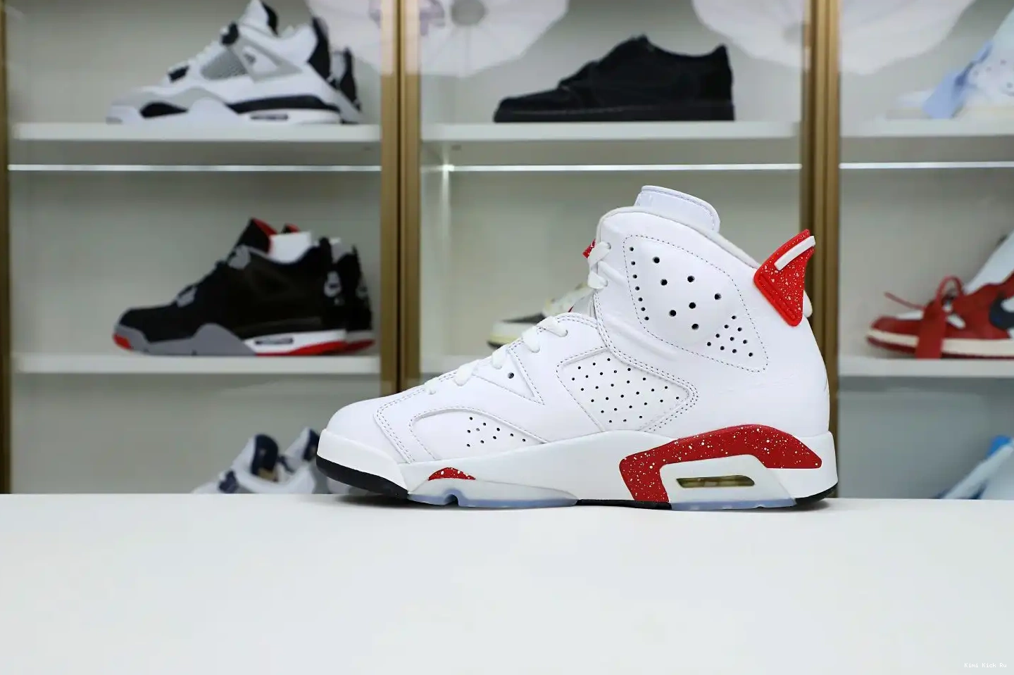 JORDAN 6 RED AIR Kimikick OREO 0525